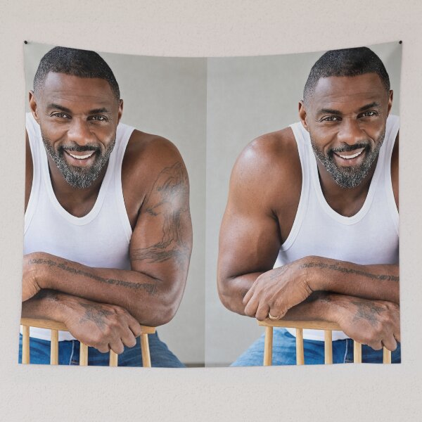 Item preview, Idris Elba Portrait  & Timeless Style designed and sold by pixelartshop4r.