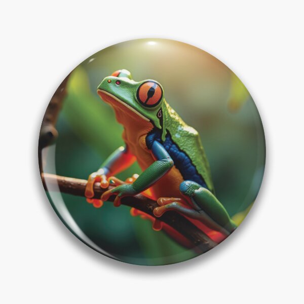 Item preview, Red-Eyed Tree Frog on Branch designed and sold by VFXguy.
