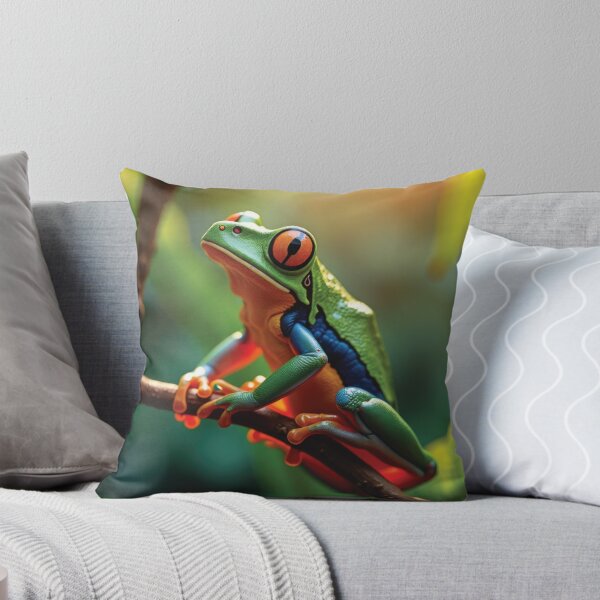 Item preview, Red-Eyed Tree Frog on Branch designed and sold by VFXguy.