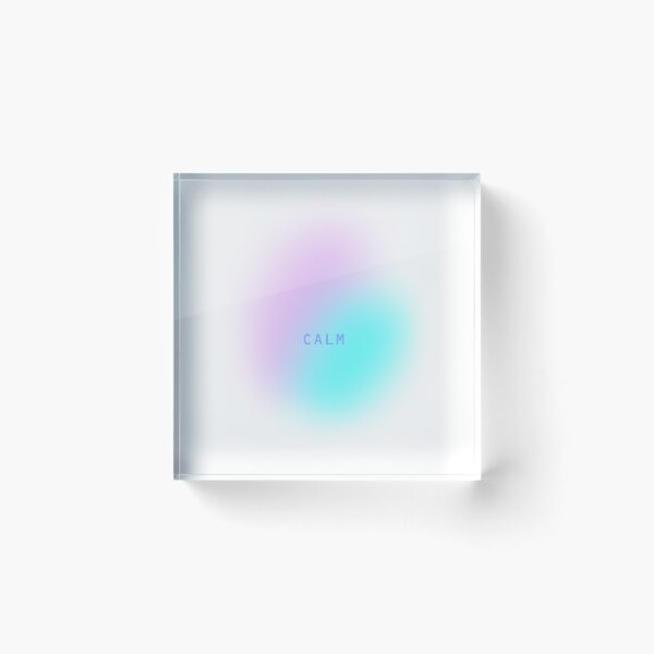 Item preview, Calm – Soft Pastel Abstract Pink and Blue Aesthetic designed and sold by PhokaPhokich.