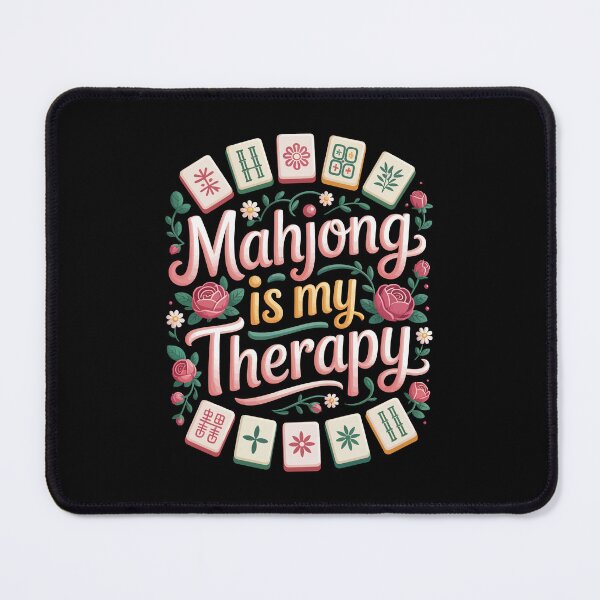 Item preview, Mahjong Is My Therapy designed and sold by jkrphoto.