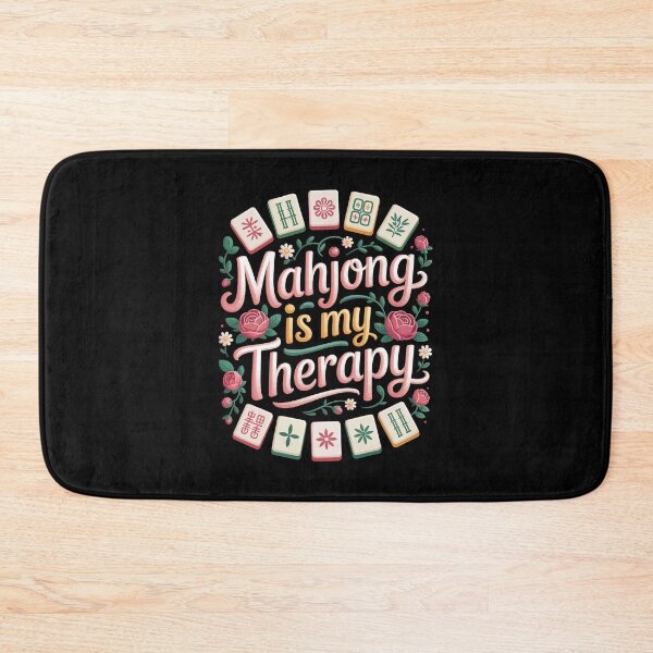 Item preview, Mahjong Is My Therapy   designed and sold by jkrphoto.