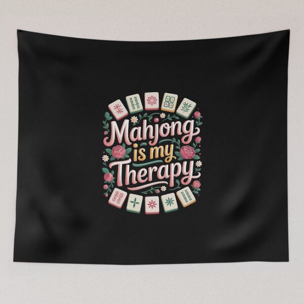 Item preview, Mahjong Is My Therapy   designed and sold by jkrphoto.