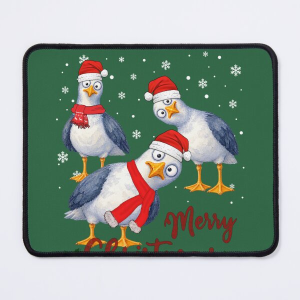 Item preview, Merry Christmas Seagulls Funny Christmases Bird xmas australia christmas Gift Men Woman Kids. designed and sold by Amelia ART G.