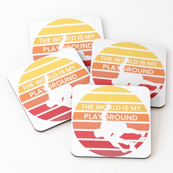 Item preview, the world is my playground designed and sold by BikTee.