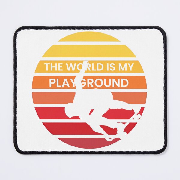 Item preview, the world is my playground designed and sold by Biczekdziczek.