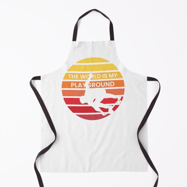 Item preview, the world is my playground designed and sold by BikTee.