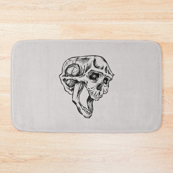 Item preview, Human Skull | Vintage Macabre Art | Gothic Anatomical Graphic designed and sold by Half Mess.