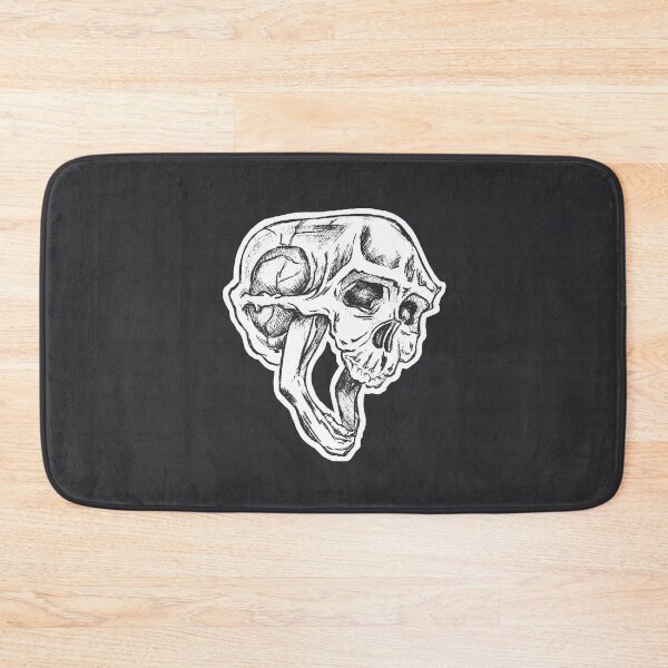 Item preview, Human Skull | Vintage Macabre Art | Gothic Anatomical Graphic designed and sold by Half Mess.