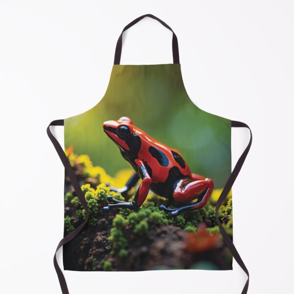 Item preview, Red Poison Dart Frog on Mossy Log designed and sold by VFXguy.