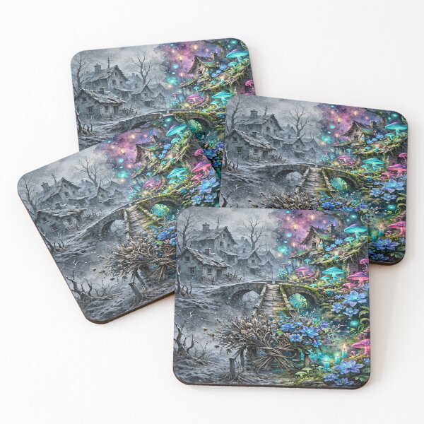 Item preview, Grey To Vibrant Afterlife Bridge Floral Art designed and sold by Myxcriative1.