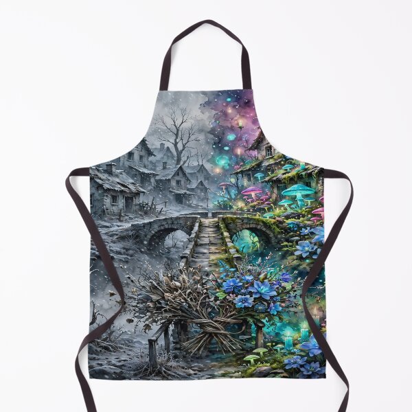 Item preview, Grey To Vibrant Afterlife Bridge Floral Art designed and sold by Myxcriative1.