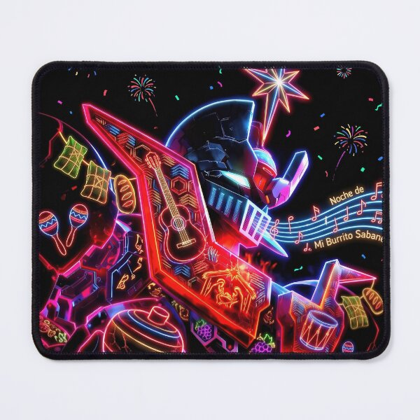Item preview, Christmas from My Childhood - Giant Robot and Creole Traditions Neon Art designed and sold by keythxctrs.