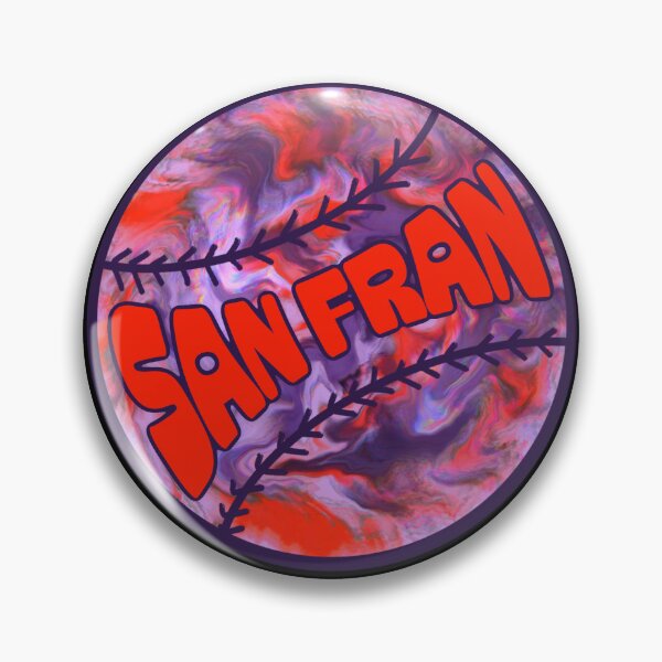 Item preview, San Francisco baseball designed and sold by BowlingAlleyGirl.