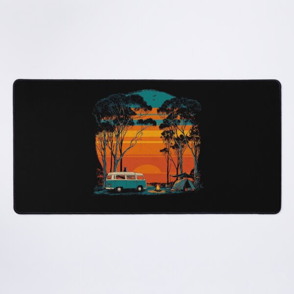 Item preview, Retro Australian Camping Koala Camper Sunset designed and sold by D-Oles-Mercher.