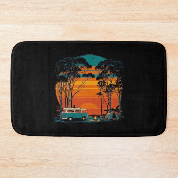 Item preview, Retro Australian Camping Koala Camper Sunset designed and sold by D-Oles-Mercher.