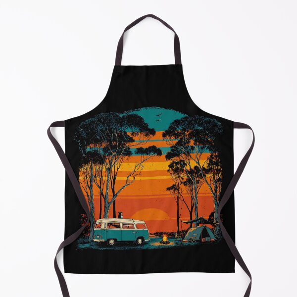 Item preview, Retro Australian Camping Koala Camper Sunset designed and sold by D-Oles-Mercher.