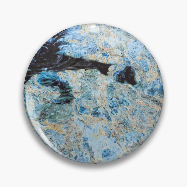 Item preview, Marble-Like Gold & Blue Pond Foam designed and sold by design.by.porter.