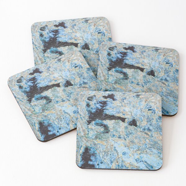 Item preview, Marble-Like Gold & Blue Pond Foam designed and sold by design.by.porter.