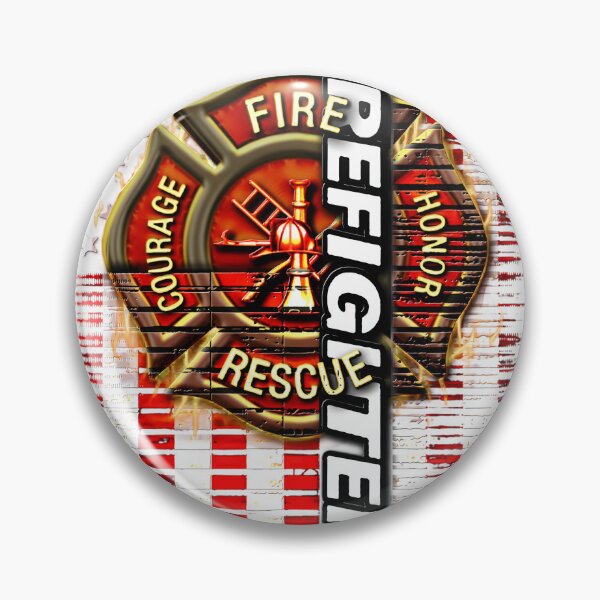 Item preview, Distressed USA Flag Firefighter Design Patriotic Tribute to Firefighters designed and sold by Acsend.