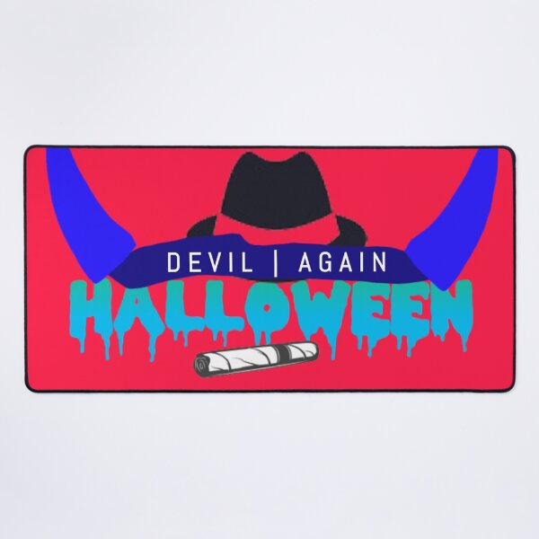 Item preview, Halloween devil again aesthetic design designed and sold by AWADHESH  CHAURASIA.