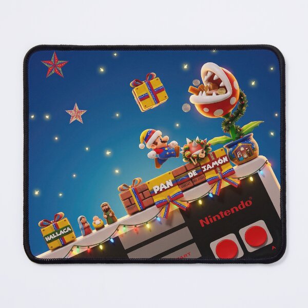 Item preview, Retro Gamer Venezuelan Christmas - 8-Bit Holiday Memories Graphic Tee designed and sold by keythxctrs.