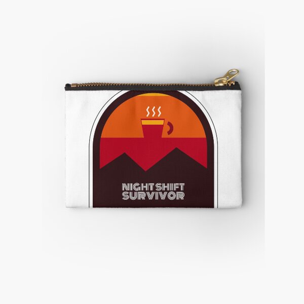 Item preview, Night Shift Survivor - Healthcare Sticker designed and sold by ClipCanvas.