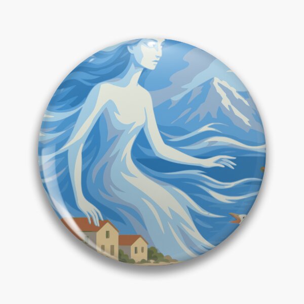 Artikelvorschau, Kunst der Tochter der Bura, Adriatische Küstenmotive, Mediterrane Frauenmotive, Kroatische Küstenmotive, Blaue Küstendekoration entworfen und verkauft von Studio pod Burom.