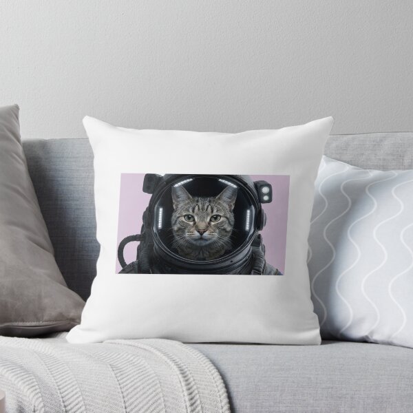 Item preview, Cat Astronaut – Funny Space Cat in Cosmonaut Helmet designed and sold by PhokaPhokich.