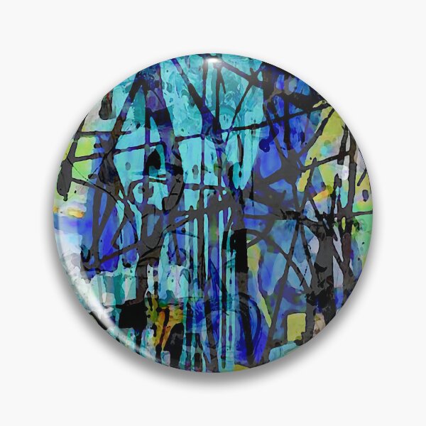 Item preview, Blue Abstract Art designed and sold by ViaARTfactory.