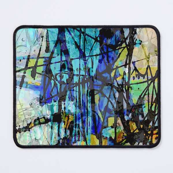 Item preview, Blue Abstract Art designed and sold by ViaARTfactory.
