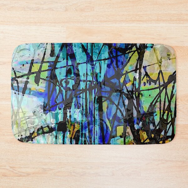 Item preview, Blue Abstract Art designed and sold by ViaARTfactory.