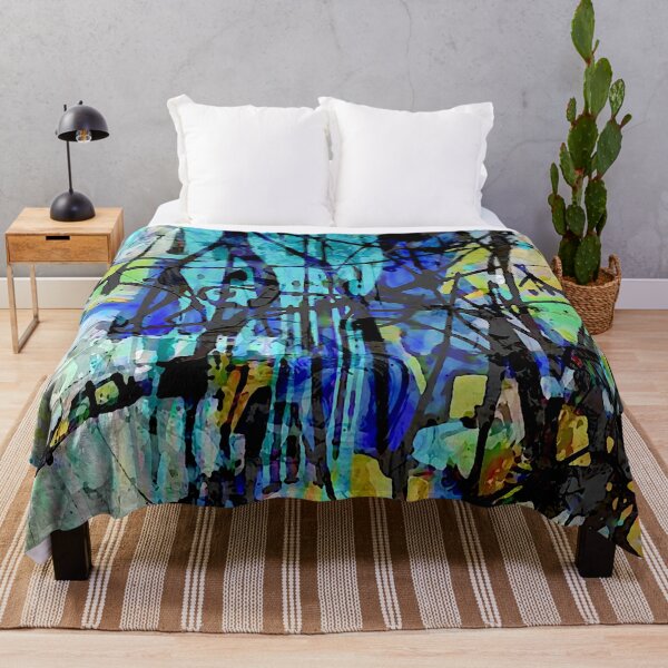 Item preview, Blue Abstract Art designed and sold by ViaARTfactory.