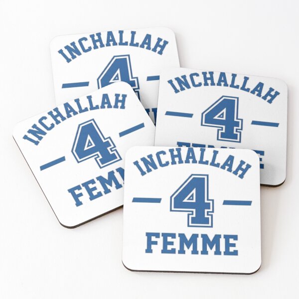 Item preview, Inshallah 4 Women's Retro Streetwear College Style designed and sold by Inspius.