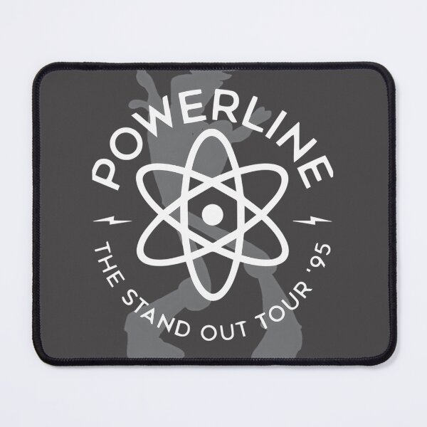 Item preview, Minimalist White and Grey Powerline Design for Modern Aesthetics designed and sold by Aliraza7866.
