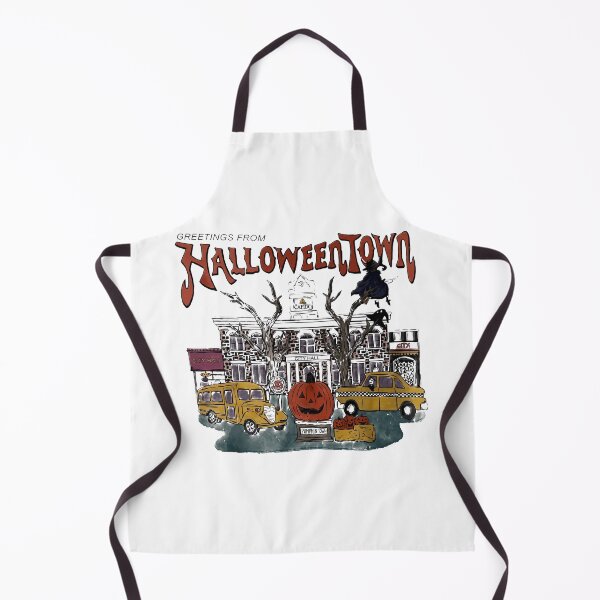 Item preview, Greetings From Halloweentown - Pumpkin - Bus - Taxi - Witch designed and sold by theandroidvivz.