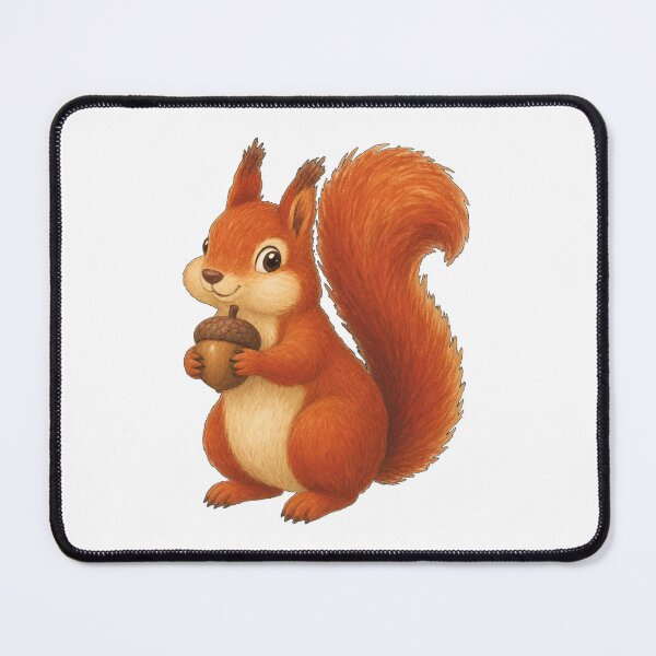Item preview, Cute Red Squirrel Acorn designed and sold by STOXT.