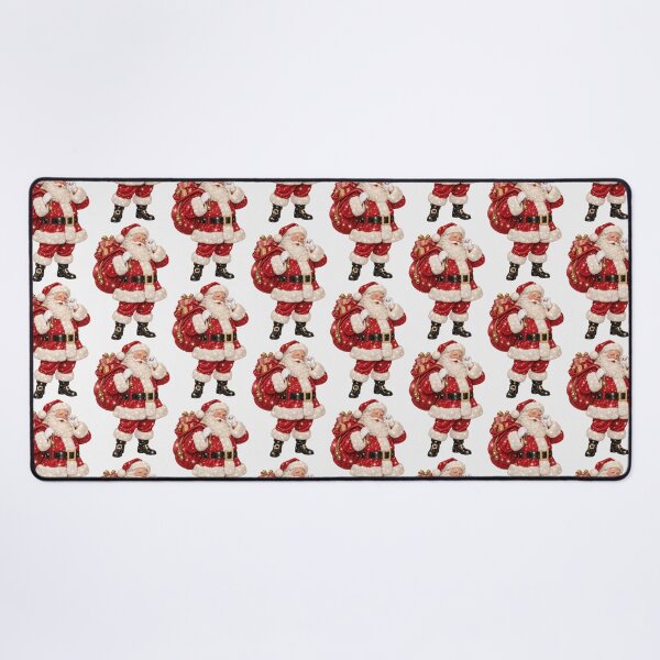 Item preview, Glittering Winking Santa with Gifts designed and sold by MIRANDA CREATIVE.