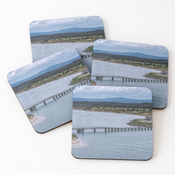 Item preview, Footbridge at Lossiemouth Beach  designed and sold by Tom McPherson Photography.