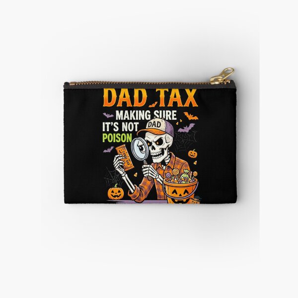 Item preview, Dad Tax Making Sure Its Not Poison Halloween Skeleton Dad Trick Or Treat Candy Design designed and sold by 519xdesign.