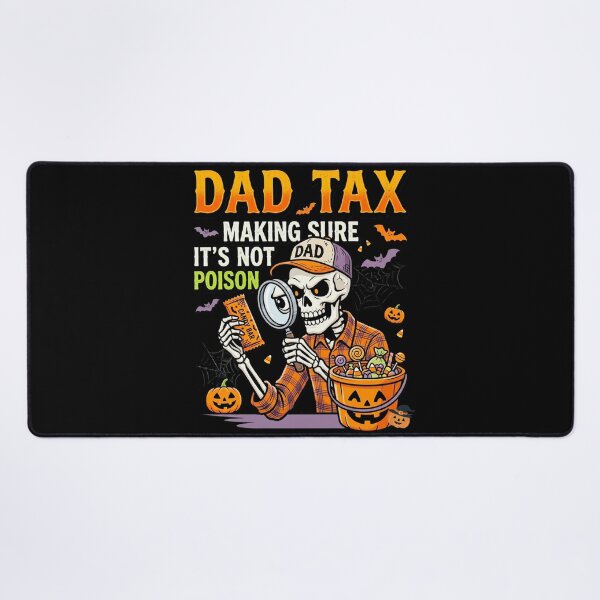 Item preview, Dad Tax Making Sure Its Not Poison Halloween Skeleton Dad Trick Or Treat Candy Design designed and sold by 519xdesign.