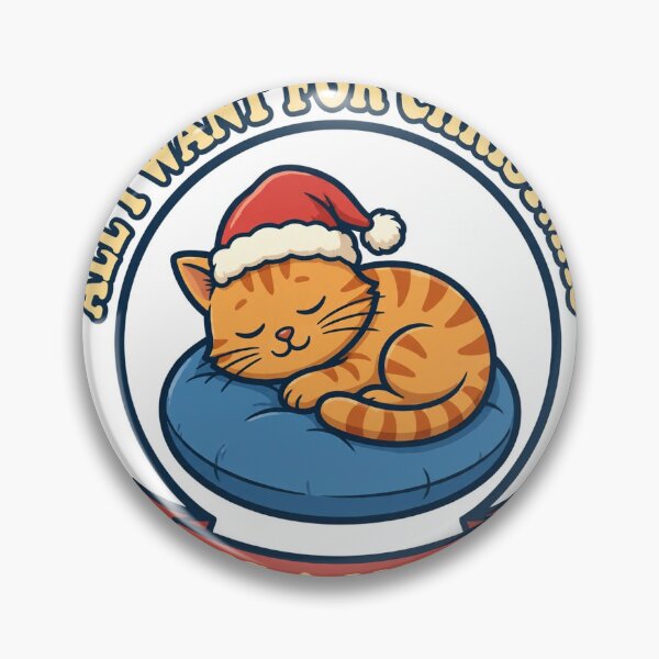 Item preview, All I Want for Christmas Is a Nap Shirt – Funny Cat Holiday Tee designed and sold by KERK Art and Design.