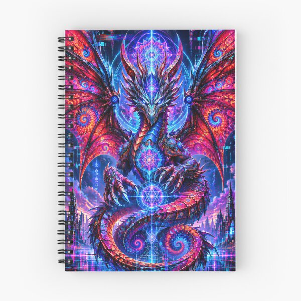 Item preview, Fractal Spirals Dragon designed and sold by hyperbeast store.