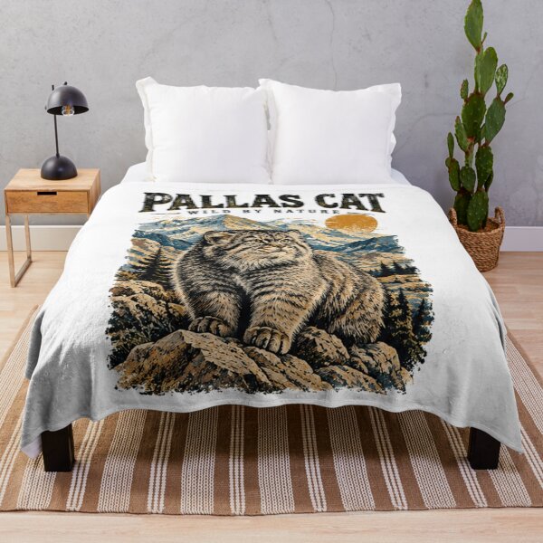 Item preview, Pallas Cat Wild by Nature Vintage Mountain Wildlife designed and sold by Thegoldenline.