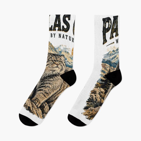 Item preview, Pallas Cat Wild by Nature Vintage Mountain Wildlife  designed and sold by Thegoldenline.