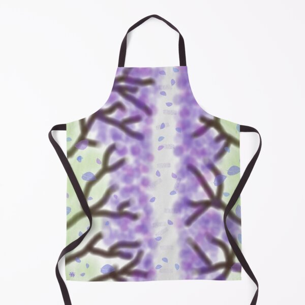 Item preview, Aesthetic Purple Wisteria Blossom Floral Forest Painting designed and sold by AWADHESH CHAURASIA.