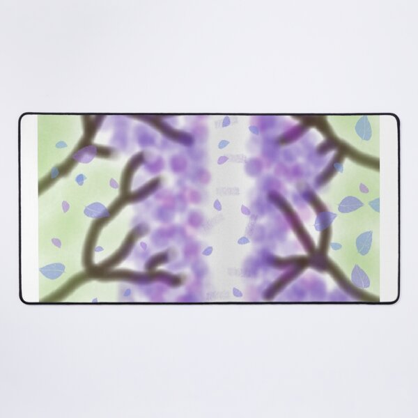 Item preview, Aesthetic Purple Wisteria Blossom Floral Forest Painting designed and sold by AWADHESH CHAURASIA.