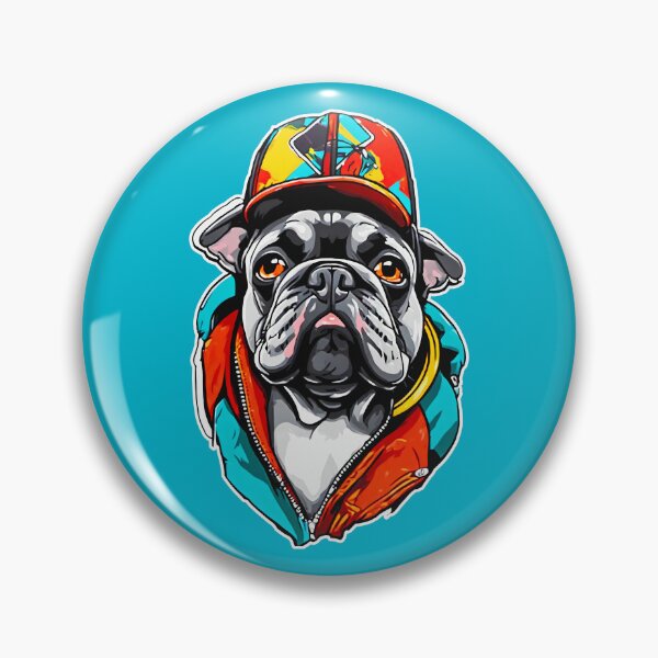 Item preview, Colorful French Bulldog Streetwear designed and sold by Topoartispp.