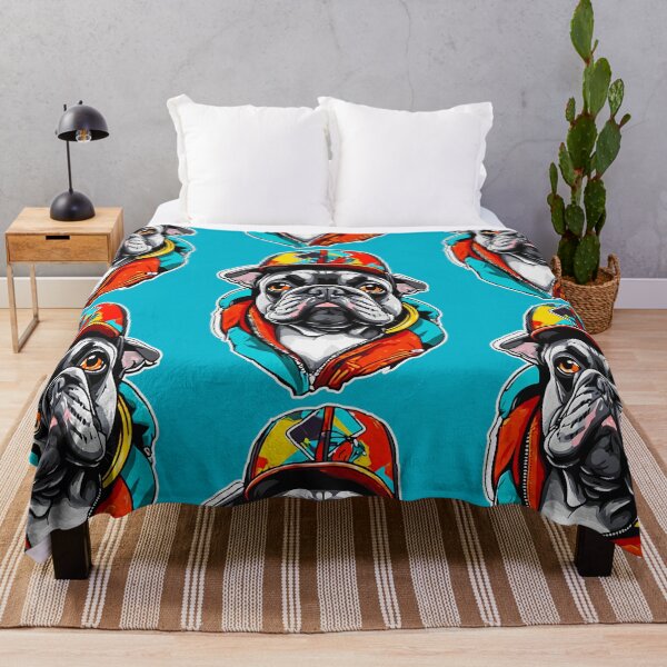 Artikelvorschau, Colorful French Bulldog Streetwear entworfen und verkauft von Topoartispp.