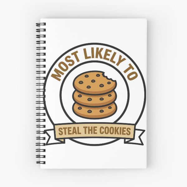 Item preview, Most Likely to Steal the Cookies Shirt – Funny Family Christmas Tee designed and sold by KERK Art and Design.